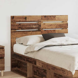 Tête De Lit Bois Ancien 120 Cm Bois D'Ingénierie Vidaxl