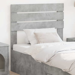 Tête De Lit Avec Tête De Lit Gris Béton 90 Cm Bois D'Ingénierie Vidaxl