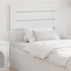 Tête De Lit Avec Tête De Lit Blanc 75 Cm Bois D'Ingénierie Vidaxl