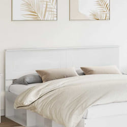 Tête De Lit Blanc Brillant 200 Cm Bois D'Ingénierie Vidaxl