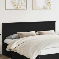 Tête De Lit Chêne Noir 180 Cm Bois D'Ingénierie Vidaxl