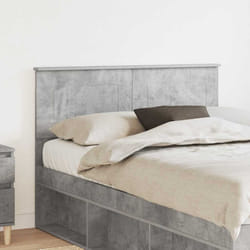 Tête De Lit Gris Béton 135 Cm Bois D'Ingénierie Vidaxl