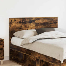 Tête De Lit Chêne Fumé 120 Cm Bois D'Ingénierie Vidaxl