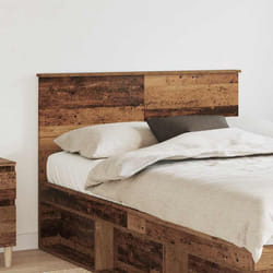 Tête De Lit Bois Ancien 120 Cm Bois D'Ingénierie Vidaxl