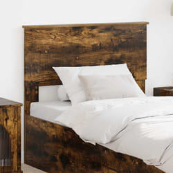 Tête De Lit Avec Tête De Lit Chêne Fumé 80 Cm Bois D'Ingénierie Vidaxl