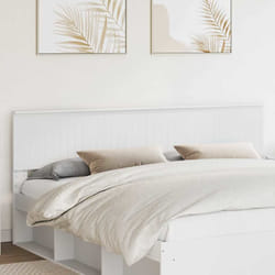 Tête De Lit Avec Tête De Lit Blanc 200 Cm Bois D'Ingénierie Vidaxl