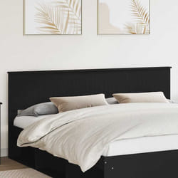 Tête De Lit Chêne Noir 200 Cm Bois D'Ingénierie Vidaxl