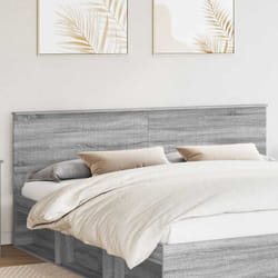 Tête De Lit Gris Sonoma 200 Cm Bois D'Ingénierie Vidaxl