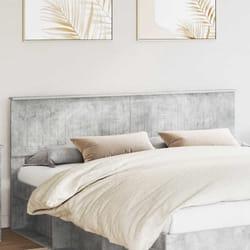 Tête De Lit Gris Béton 180 Cm Bois D'Ingénierie Vidaxl