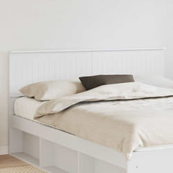 Tête De Lit Avec Tête De Lit Blanc 160 Cm Bois D'Ingénierie Vidaxl