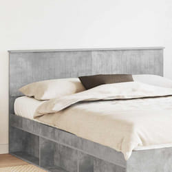 Tête De Lit Gris Béton 160 Cm Bois D'Ingénierie Vidaxl