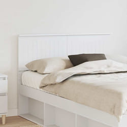 Tête De Lit Avec Tête De Lit Blanc 120 Cm Bois D'Ingénierie Vidaxl