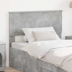 Tête De Lit Gris Béton 100 Cm Bois D'Ingénierie Vidaxl