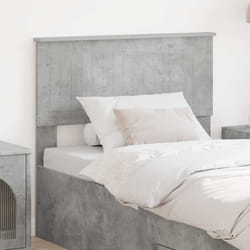 Tête De Lit Avec Tête De Lit Gris Béton 90 Cm Bois D'Ingénierie Vidaxl
