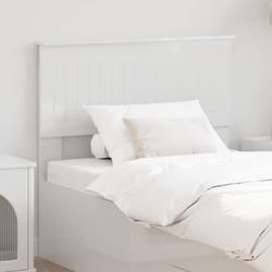 Tête De Lit Blanc Brillant 90 Cm Bois D'Ingénierie Vidaxl