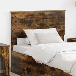 Tête De Lit Avec Tête De Lit Chêne Fumé 90 Cm Bois D'Ingénierie Vidaxl