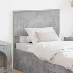 Tête De Lit Avec Tête De Lit Gris Béton 80 Cm Bois D'Ingénierie Vidaxl