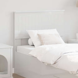 Tête De Lit Blanc Brillant 80 Cm Bois D'Ingénierie Vidaxl