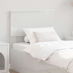Tête De Lit Blanc Brillant 75 Cm Bois D'Ingénierie Vidaxl