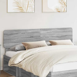 Tête De Lit Gris Sonoma 200 Cm Bois D'Ingénierie Vidaxl