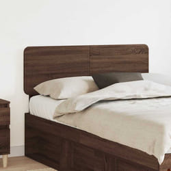 Tête De Lit Chêne Brun 120 Cm Bois D'Ingénierie Vidaxl