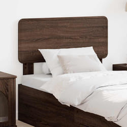 Tête De Lit Avec Tête De Lit Chêne Brun 90 Cm Bois D'Ingénierie Vidaxl
