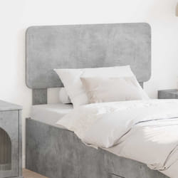 Tête De Lit Avec Tête De Lit Gris Béton 80 Cm Bois D'Ingénierie Vidaxl