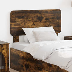 Tête De Lit Avec Tête De Lit Chêne Fumé 80 Cm Bois D'Ingénierie Vidaxl