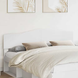 Tête De Lit Avec Tête De Lit Blanc 200 Cm Bois D'Ingénierie Vidaxl