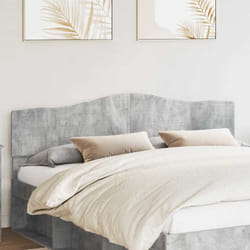 Tête De Lit Gris Béton 200 Cm Bois D'Ingénierie Vidaxl