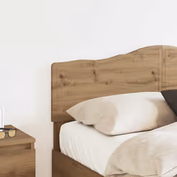 Tête De Lit Chêne Artisanal 140 Cm Bois D'Ingénierie Vidaxl - Vue supplémentaire 2