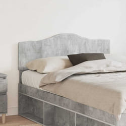 Tête De Lit Gris Béton 135 Cm Bois D'Ingénierie Vidaxl