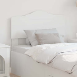 Tête De Lit Avec Tête De Lit Blanc 90 Cm Bois D'Ingénierie Vidaxl