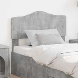 Tête De Lit Avec Tête De Lit Gris Béton 90 Cm Bois D'Ingénierie Vidaxl