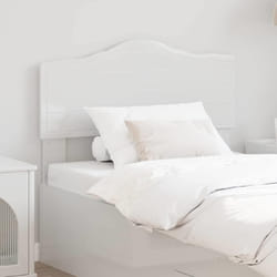 Tête De Lit Blanc Brillant 90 Cm Bois D'Ingénierie Vidaxl
