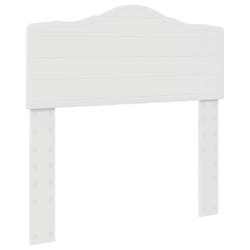 Tête De Lit Avec Tête De Lit Blanc 75 Cm Bois D'Ingénierie Vidaxl