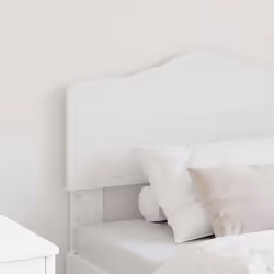 Tête De Lit Avec Tête De Lit Blanc 75 Cm Bois D'Ingénierie Vidaxl - Vue supplémentaire 2