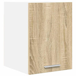 Armoire Suspendue Riga Chêne Sonoma Et Blanc 30 X 31 X 40 Cm Vidaxl