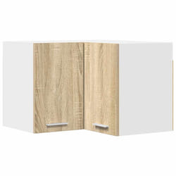 Armoire Suspendue Chêne Sonoma Et Blanc 57 X 57 X 40 Cm Vidaxl