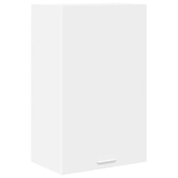 Armoire Suspendue Blanc 50 X 31 X 80 Cm Bois D'Ingénierie Vidaxl