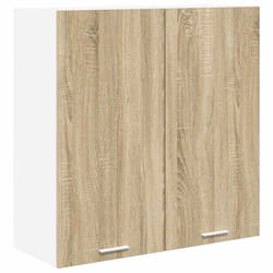 Armoire Suspendue Avec Stockage Chêne Sonoma 80 X 31 X 80 Cm Vidaxl