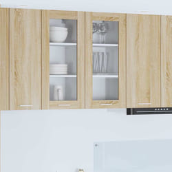 Armoire Suspendue Avec Porte Riga Chêne Sonoma 40 X 31 X 80 Cm Vidaxl