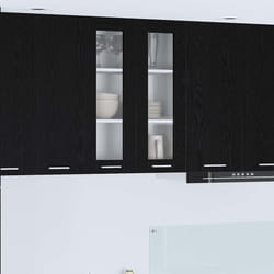 Armoire Suspendue Chêne Noir 60 X 31 X 80 Cm Bois D'Ingénierie Vidaxl