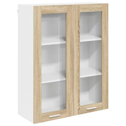 Armoire Suspendue Avec Stockage Chêne Sonoma 80 X 31 X 100 Cm Vidaxl