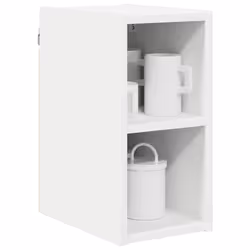 Armoire Suspendue Blanc 20 X 29,5 X 40 Cm Bois D'Ingénierie Vidaxl - Vue supplémentaire 2