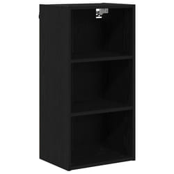 Armoire Suspendue Avec Stockage Chêne Noir 40 X 29,5 X 80 Cm Vidaxl
