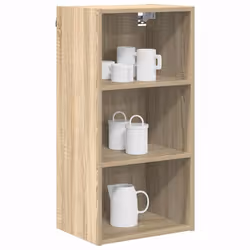 Armoire Suspendue Riga Chêne Sonoma 40 X 29,5 X 80 Cm Vidaxl - Vue supplémentaire 2