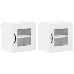 Armoire De Cuisine Kalmar 2 Pcs Blanc 40 X 31 X 40 Cm Vidaxl