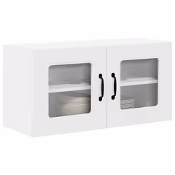 Armoire De Cuisine Avec Stockage Kalmar Blanc 80 X 31 X 40 Cm Vidaxl - Vue supplémentaire 2