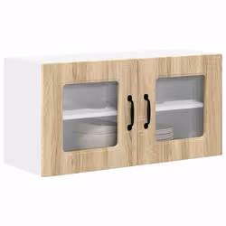 Armoire De Cuisine Kalmar Chêne Sonoma 80 X 31 X 40 Cm Vidaxl - Vue supplémentaire 2